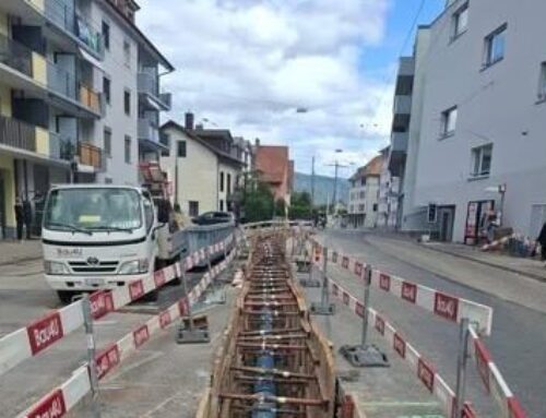 Erneuerung der Werkleitungen Wasser und Elektro, Madretschstrasse, Biel.
