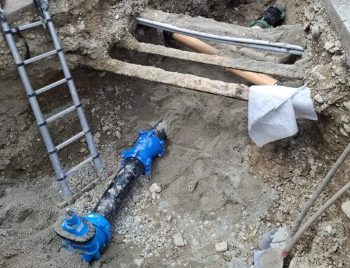 Pieterlen, neue Wasserleitungen.